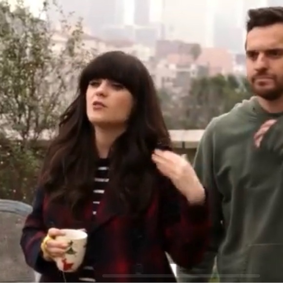 Old Navy Red & Navy Blue Plaid Peacoat Jacket XS - Picture 10 of 12